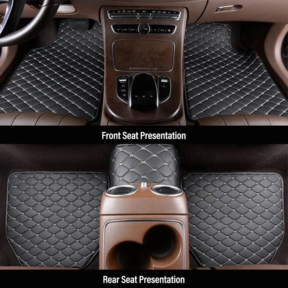 Tapetes de Carro 4PCS Universa - Car Floor Mats Universal Waterproof Leather avaliação e preço