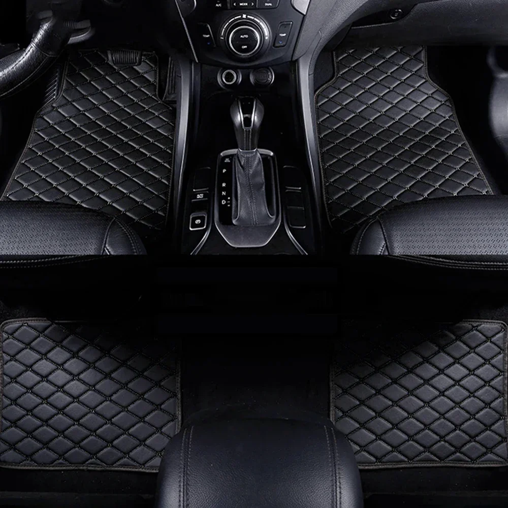 Tapetes de Carro 4PCS Universa - Car Floor Mats Universal Waterproof Leather avaliação e preço
