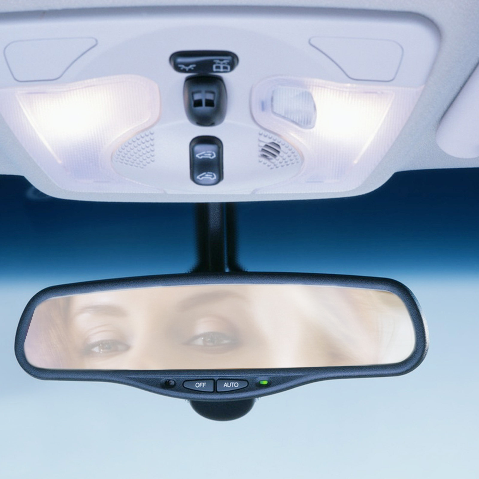 1 Conjunto de Película Antiemb - Anti Glare Car Rearview Mirror Film avaliação e preço