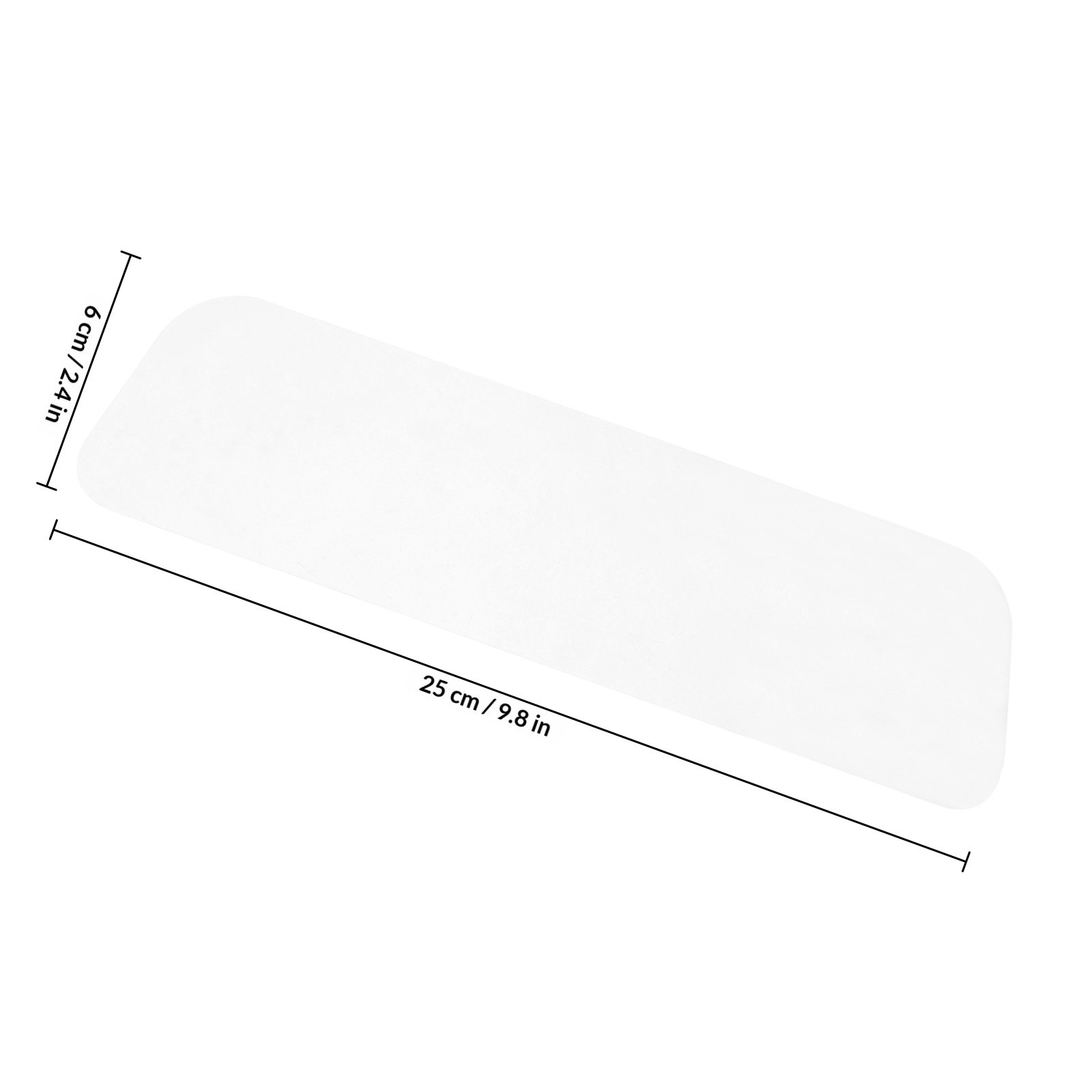 1 Conjunto de Película Antiemb - Anti Glare Car Rearview Mirror Film avaliação e preço