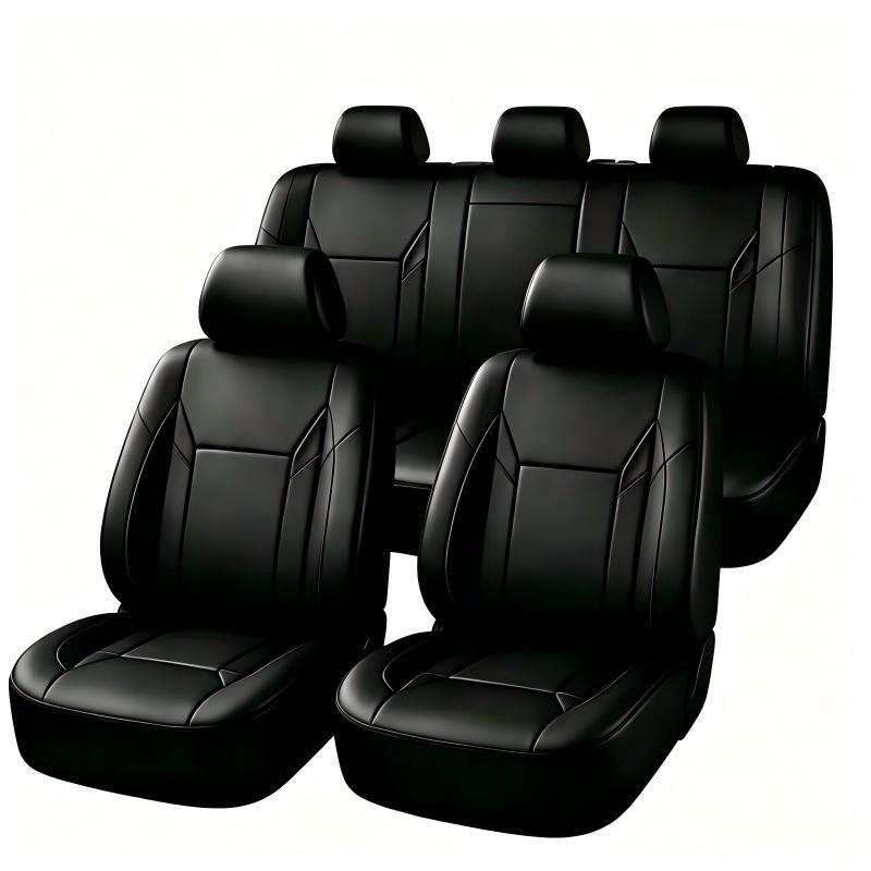 Capas de Assento de Carro em C - Leather Car Seat Covers Full Set Universal avaliação e preço