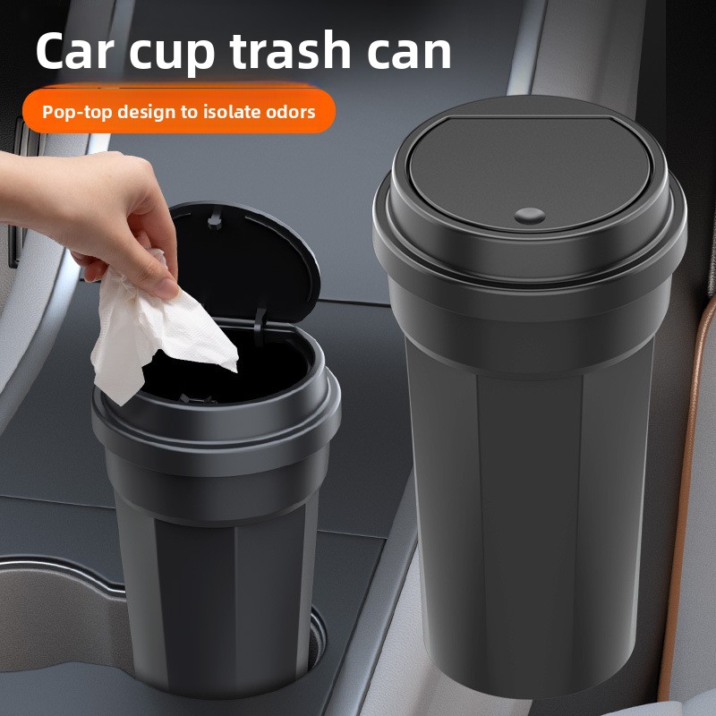 Lixeira para Carro à Prova d'Á - Waterproof Car Trash Can With Lid avaliação e preço