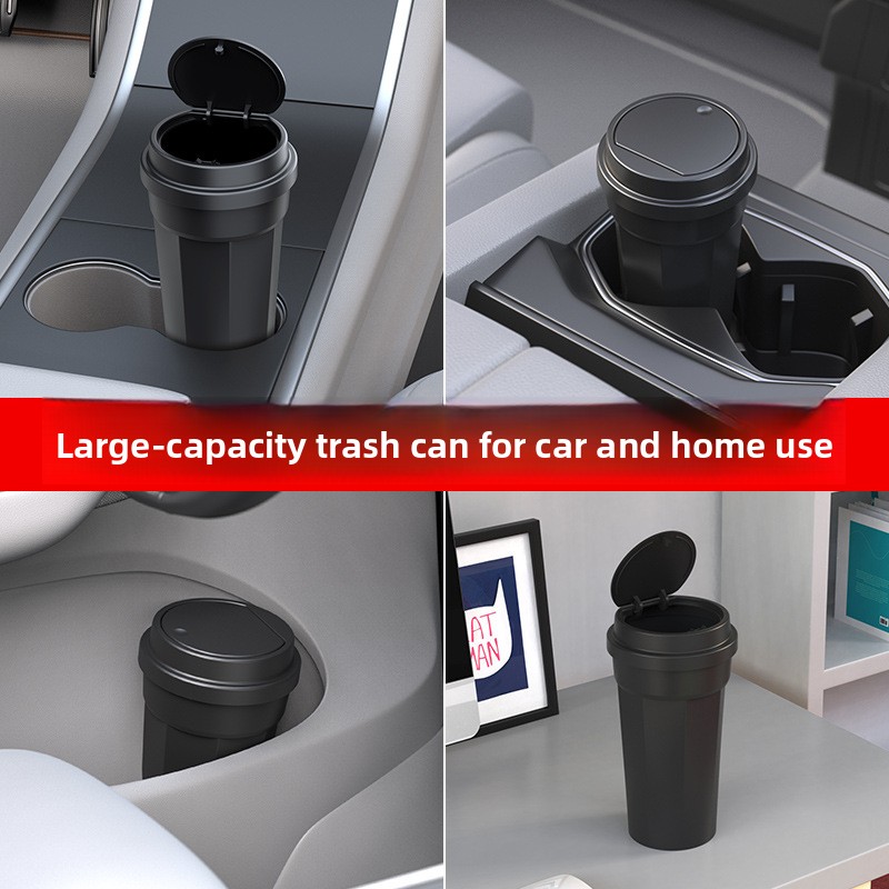Lixeira para Carro à Prova d'Á - Waterproof Car Trash Can With Lid avaliação e preço