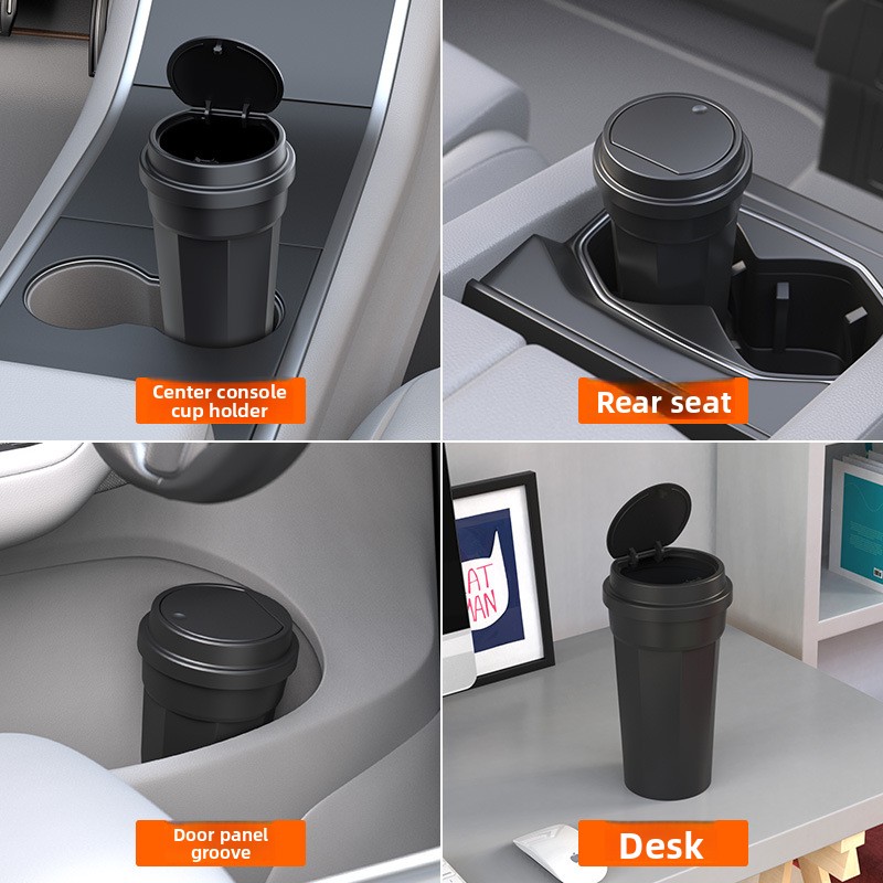 Lixeira para Carro à Prova d'Á - Waterproof Car Trash Can With Lid avaliação e preço