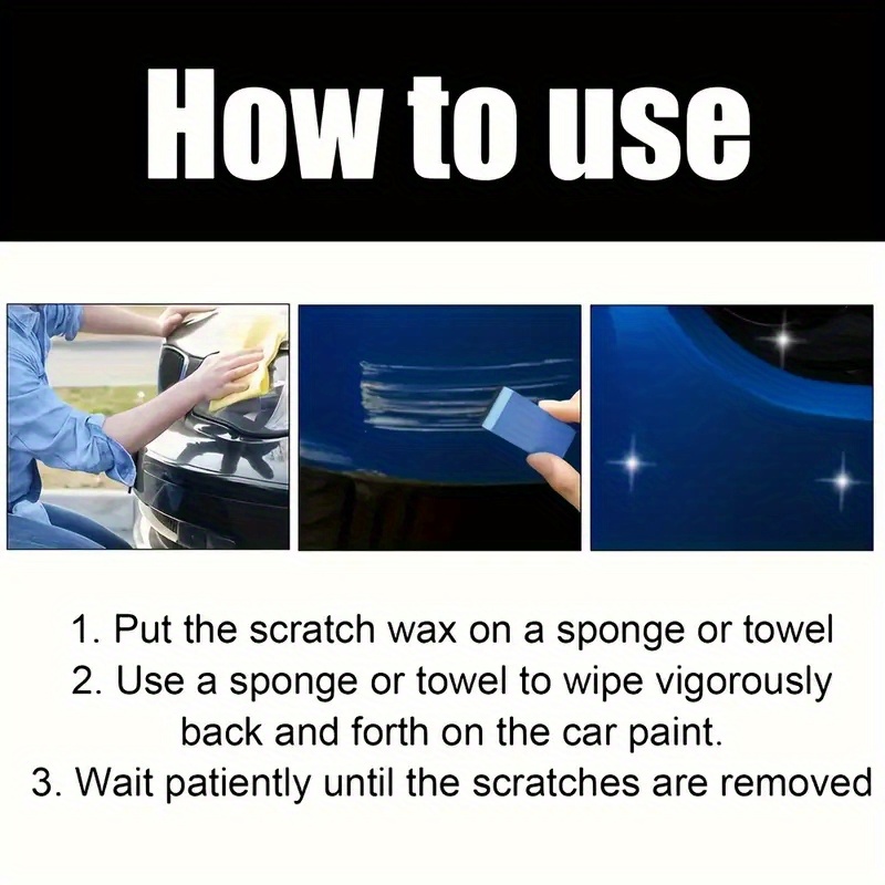 Cera para arranhões de motocic - Car Scratch Repair Polishing Wax Paste avaliação e preço