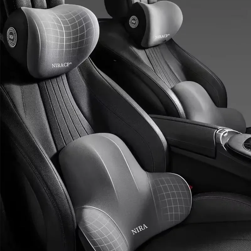Novo Almofada de Pescoço para  - Memory Foam Car Neck Pillow Lumbar Support avaliação e preço