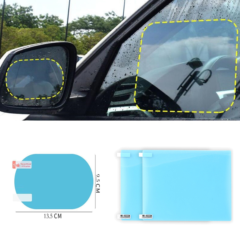 4 Peças de Filme Protetor Anti - Anti Glare Car Rearview Mirror Film avaliação e preço