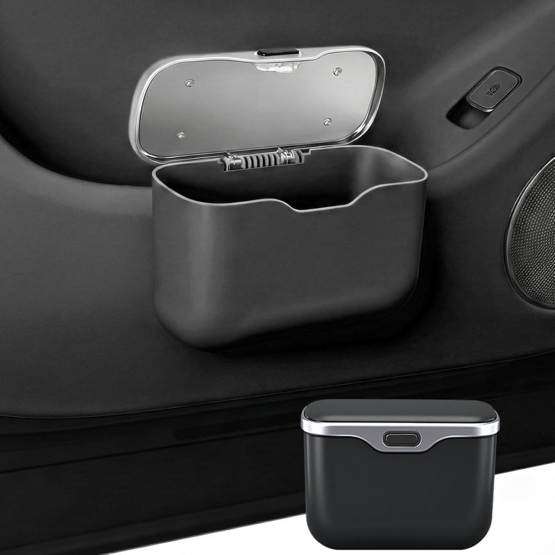 Lixeira para Carro com Tampa,  - Waterproof Car Trash Can With Lid avaliação e preço
