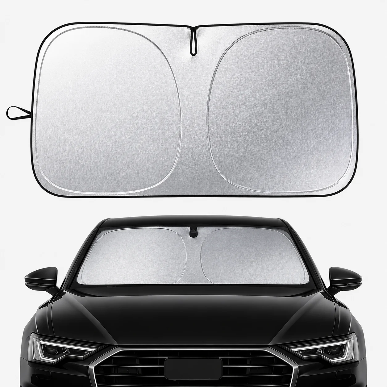 Protetor Solar para Para-brisa - Car Sunshade Windshield Umbrella Foldable avaliação e preço