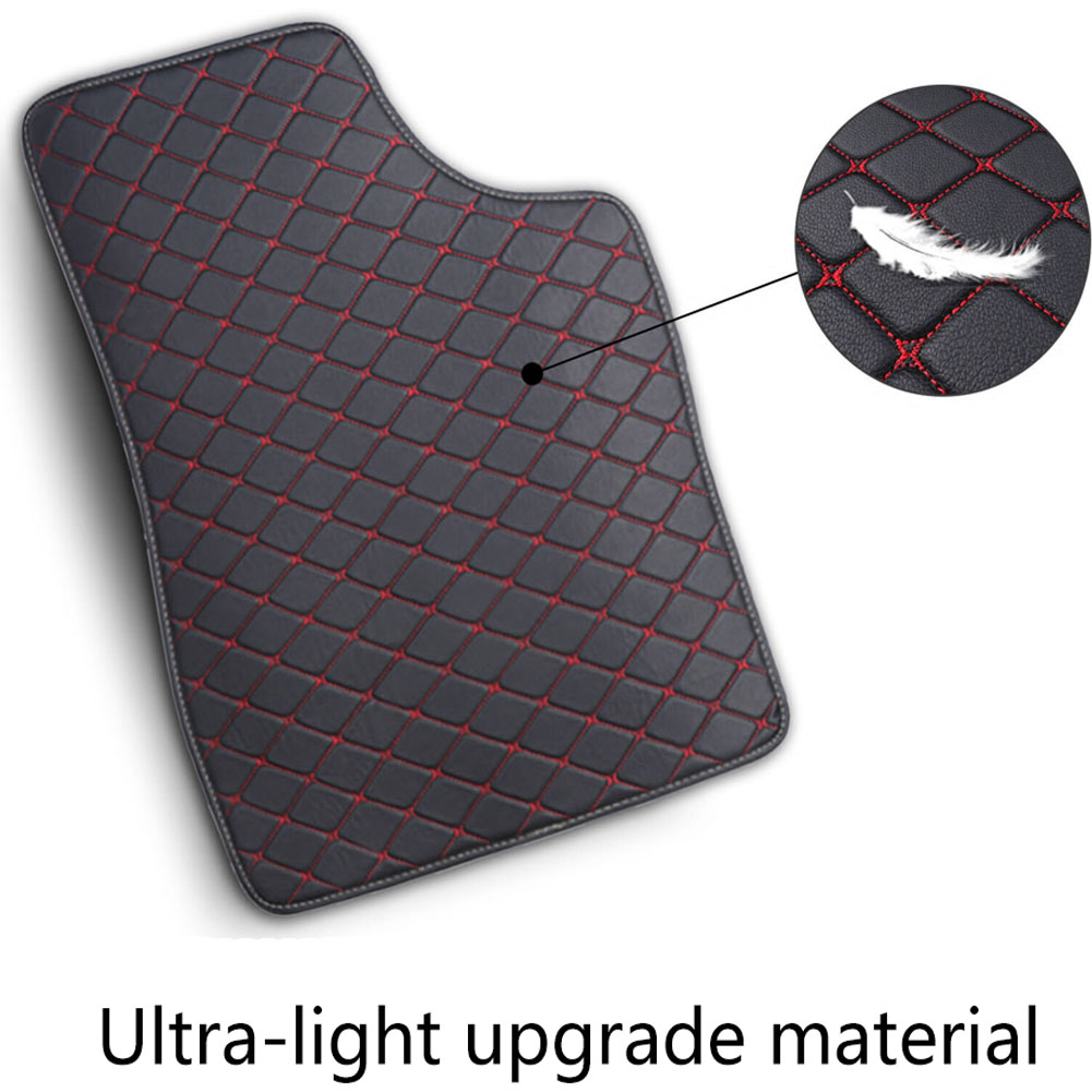 Couro impermeável Car Floor Ma - Car Floor Mats Universal Waterproof Leather avaliação e preço