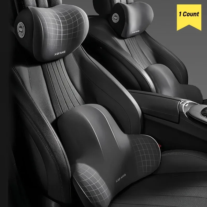 Conjunto de Almofada de Pescoç - Memory Foam Car Neck Pillow Lumbar Support avaliação e preço
