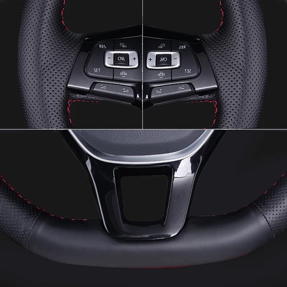 Personalizado Braid Car Volant - Car Steering Wheel Cover Anti Slip Breathable avaliação e preço