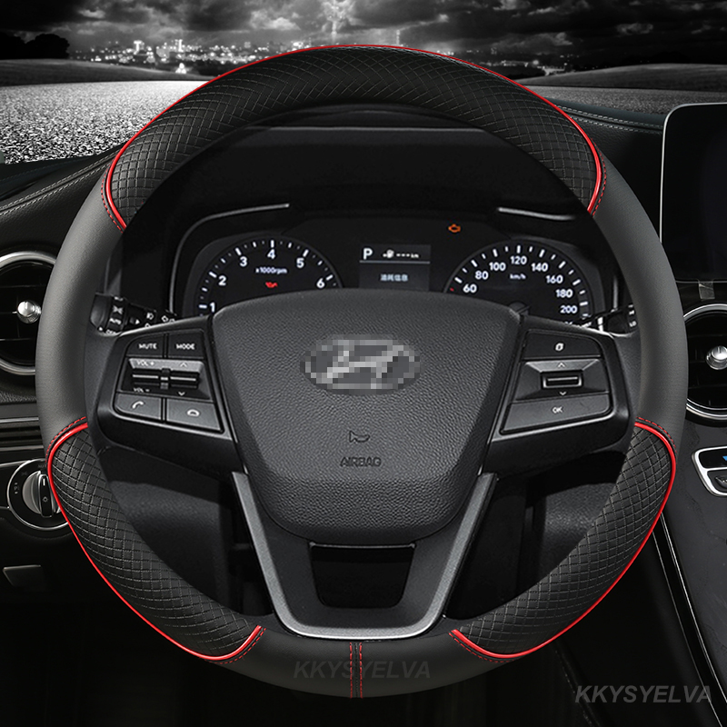 Capa de volante do carro de co - Car Steering Wheel Cover Anti Slip Breathable avaliação e preço