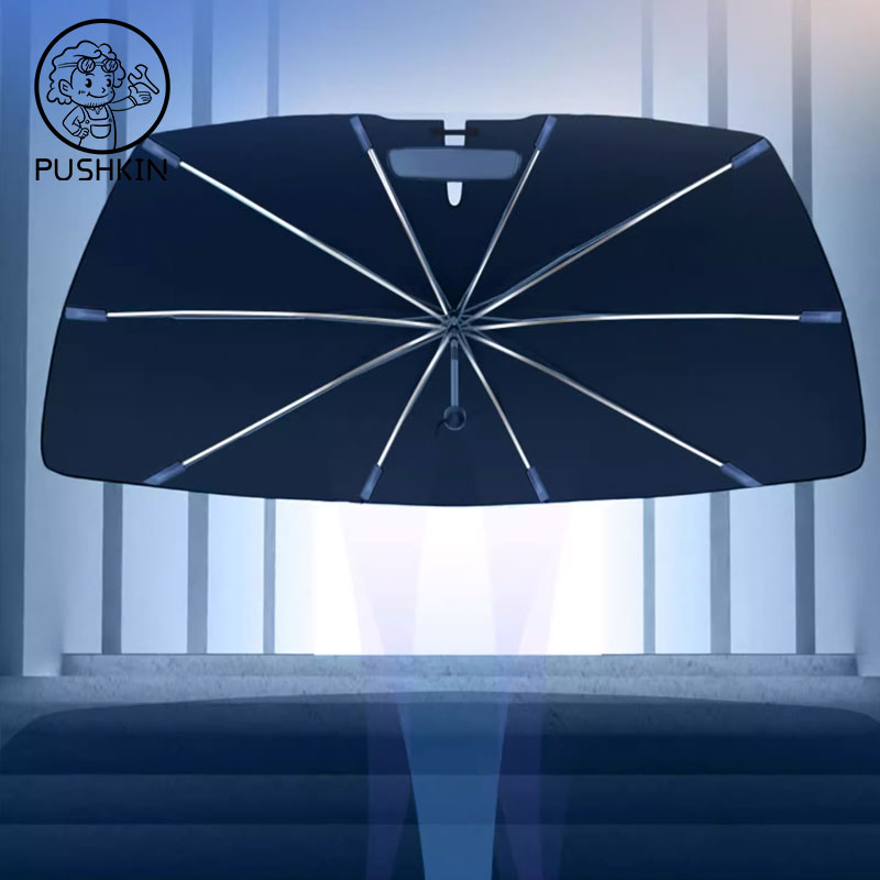 Para XPENG G9 XIAOPENG G9 2027 - Car Sunshade Windshield Umbrella Foldable avaliação e preço