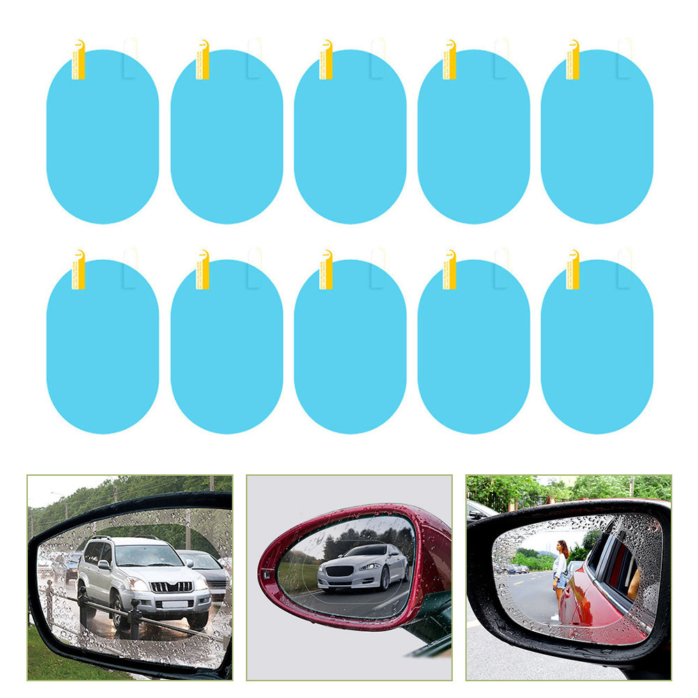 5 Pares de Películas Protetora - Anti Glare Car Rearview Mirror Film avaliação e preço