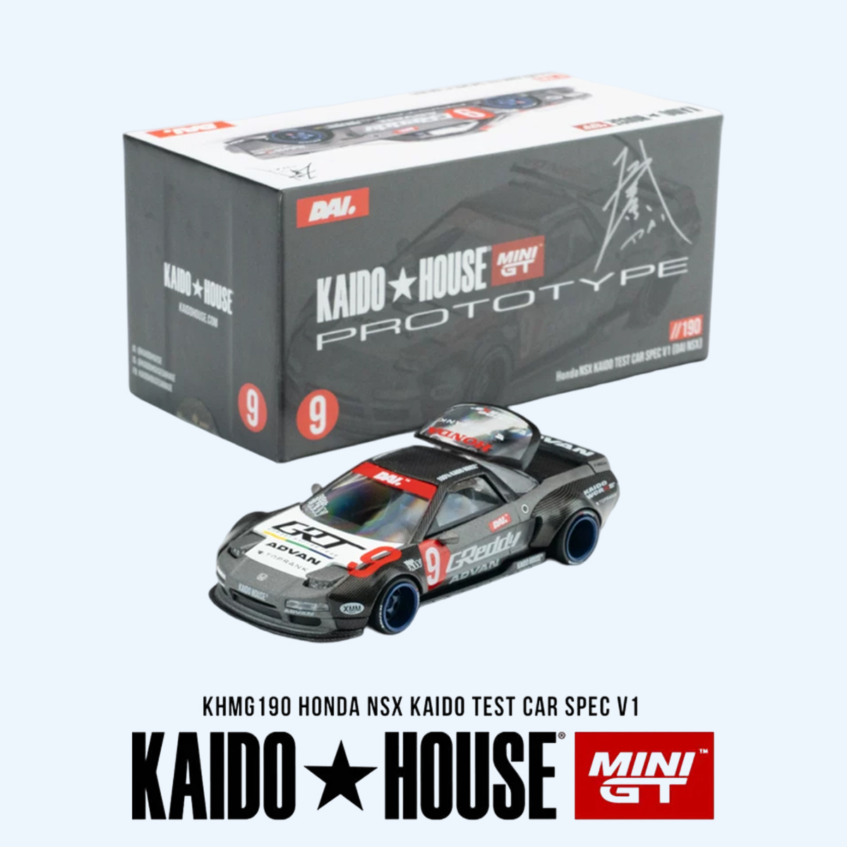 Kaido House x MINIGT KHMG190 1 - Car Care avaliação e preço
