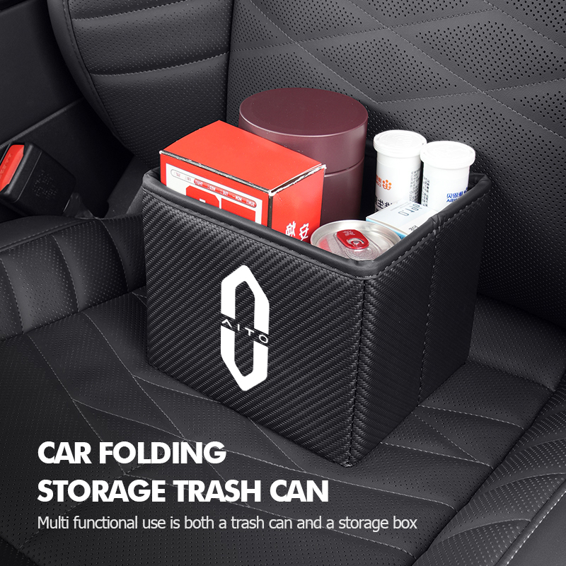 Lixeira dobrável para carro, s - Waterproof Car Trash Can With Lid avaliação e preço