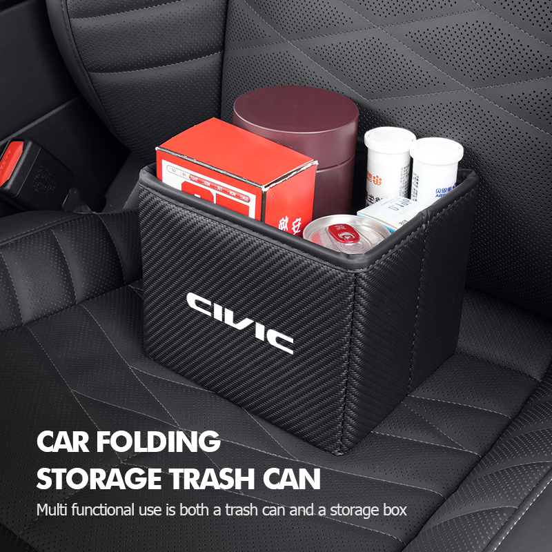 Lixeira dobrável para carro, s - Waterproof Car Trash Can With Lid avaliação e preço
