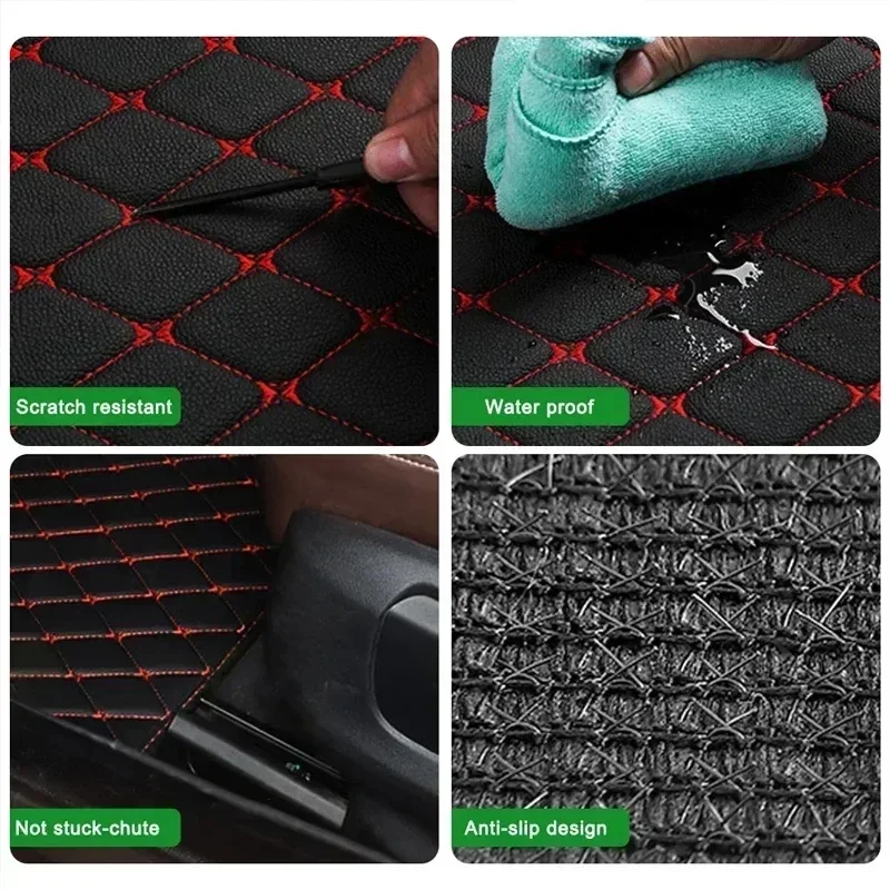 Tapetes de Carro 4PCS Universa - Car Floor Mats Universal Waterproof Leather avaliação e preço