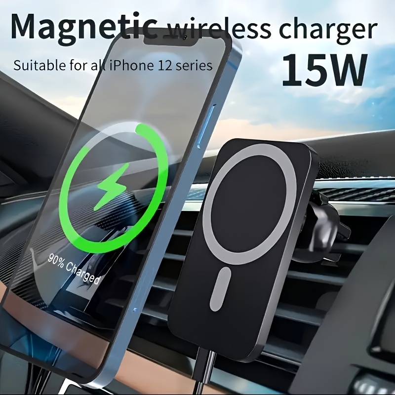 Carregador Sem Fio Magnético p - Wireless Car Charger Mount Fast Charging avaliação e preço