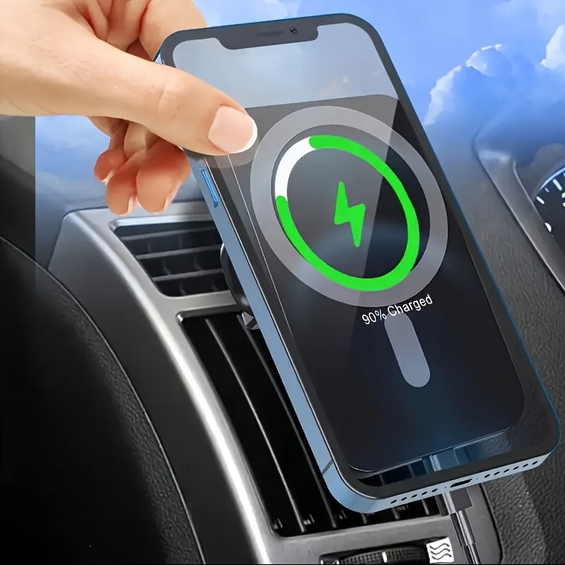 Carregador Sem Fio Magnético p - Wireless Car Charger Mount Fast Charging avaliação e preço