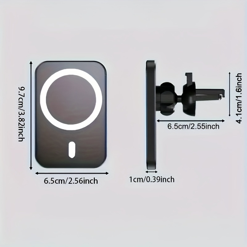 Carregador Sem Fio Magnético p - Wireless Car Charger Mount Fast Charging avaliação e preço