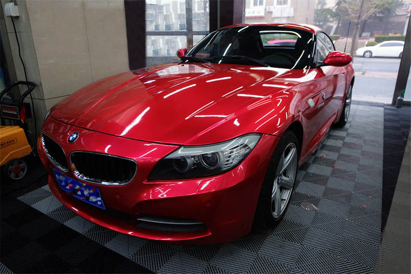 Vermelho forjado carbono fosco - Anti Glare Car Rearview Mirror Film avaliação e preço
