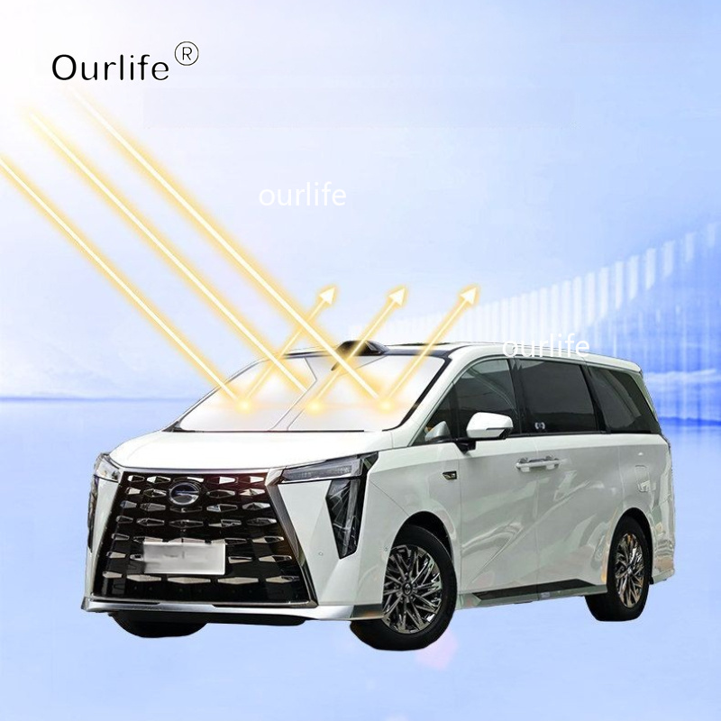 Para GAC Trumpchi M8 2026 2025 - Car Sunshade Windshield Umbrella Foldable avaliação e preço
