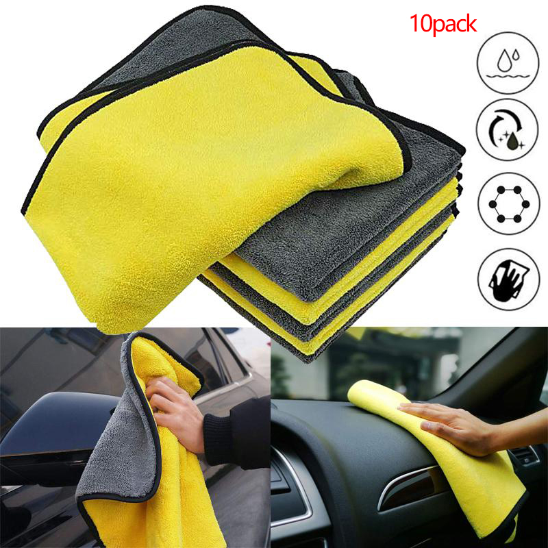 Toalha de Secagem de Microfibr - Microfiber Car Drying Towel Super Absorbent avaliação e preço