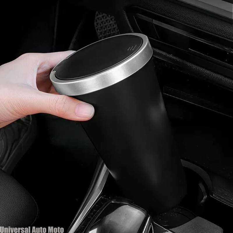 Mini Lixeira de Carro em ABS à - Waterproof Car Trash Can With Lid avaliação e preço