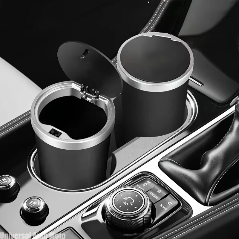 Mini Lixeira de Carro em ABS à - Waterproof Car Trash Can With Lid avaliação e preço