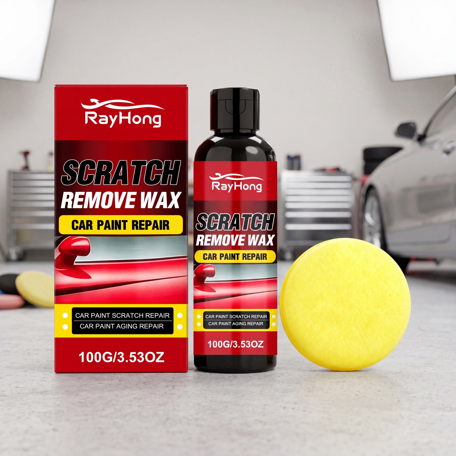 Pasta Reparadora de Arranhões  - Car Scratch Repair Polishing Wax Paste avaliação e preço