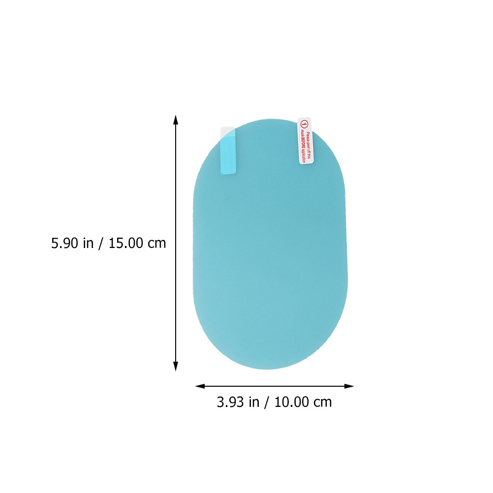 4 Pares de Películas Protetora - Anti Glare Car Rearview Mirror Film avaliação e preço