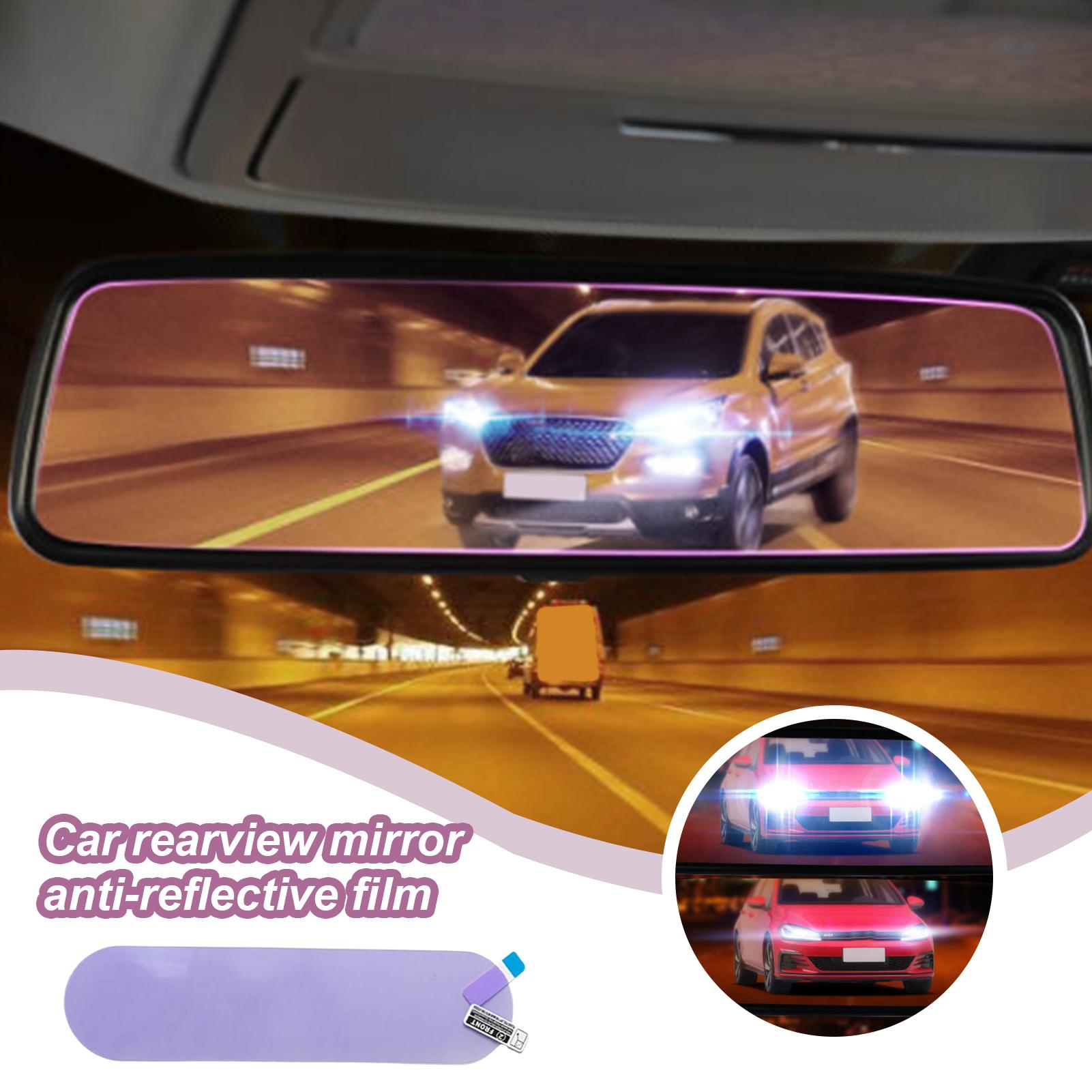 Película antirreflexo para esp - Anti Glare Car Rearview Mirror Film avaliação e preço