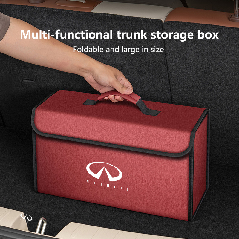 Caixa organizadora de porta-ma - Car Trunk Organizer Foldable Storage Box avaliação e preço