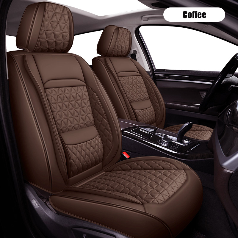 Conjunto completo de capas de  - Leather Car Seat Covers Full Set Universal avaliação e preço